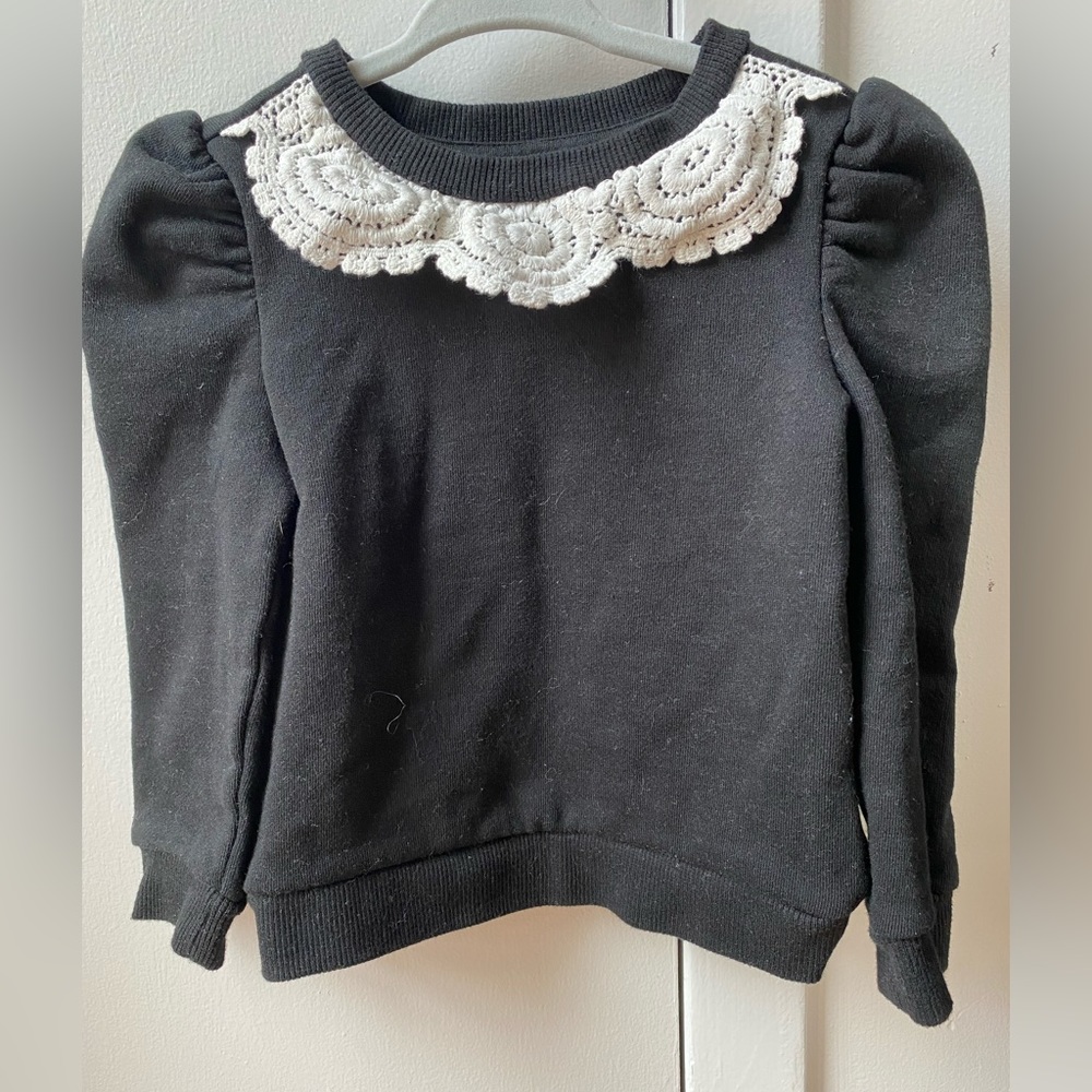 Janie and Jack Black Sweater